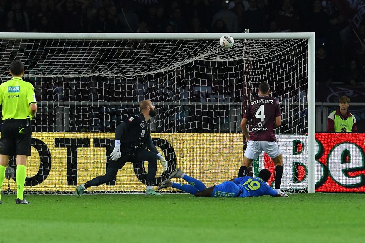 Toro, la beffa è servita: l'Empoli vince al 90° e fa fuori i granata dalla Coppa Italia