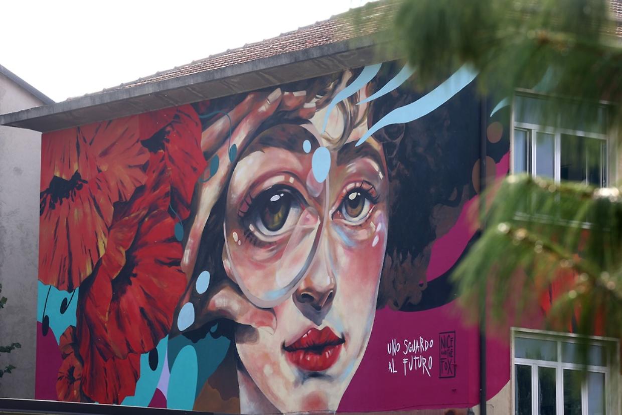 Quando l'arte diventa voce: il futuro dei giovani dipinto sui muri del Cottini