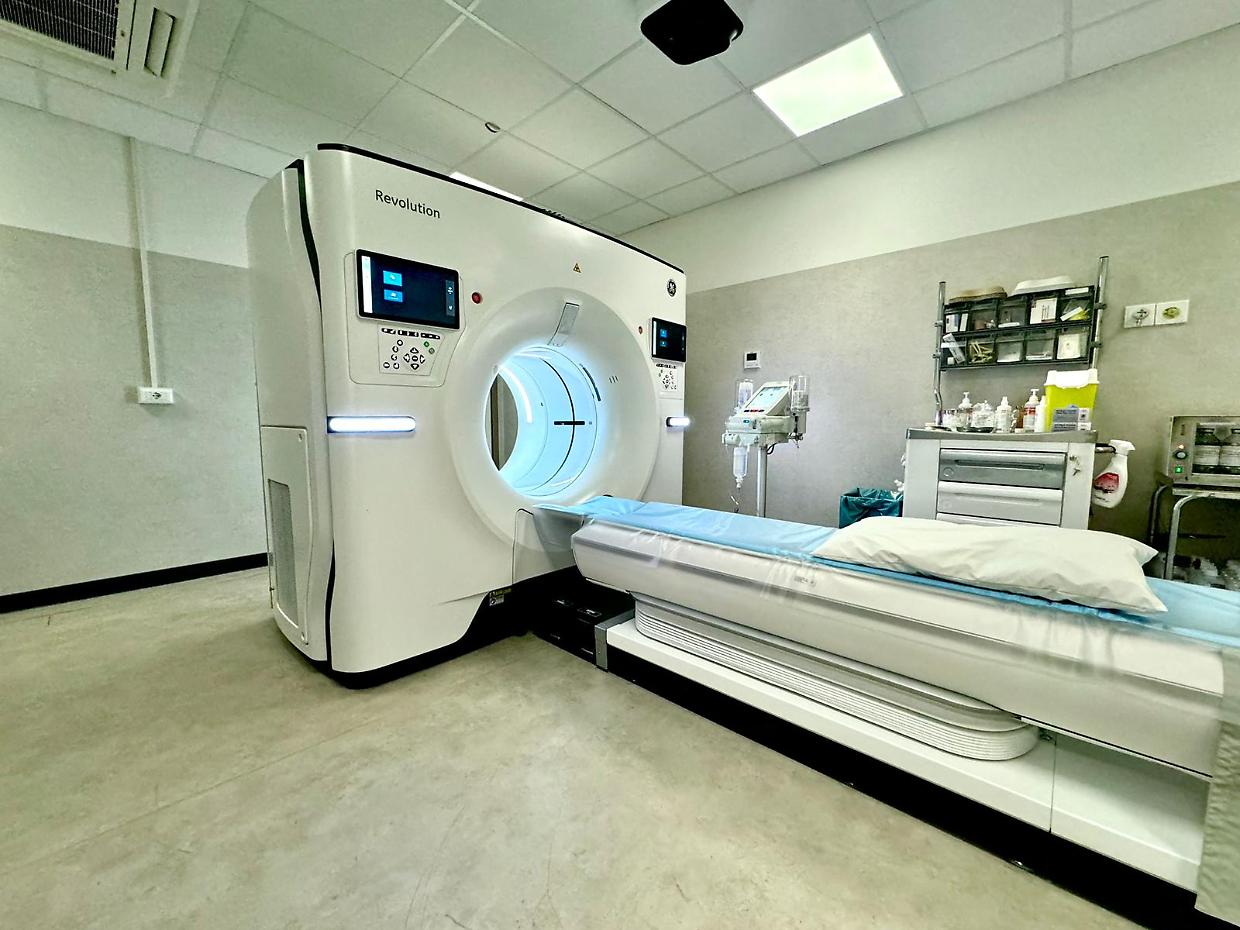 La nuova Tac Ge Revolution Apex Elite dell’Ospedale Koelliker 