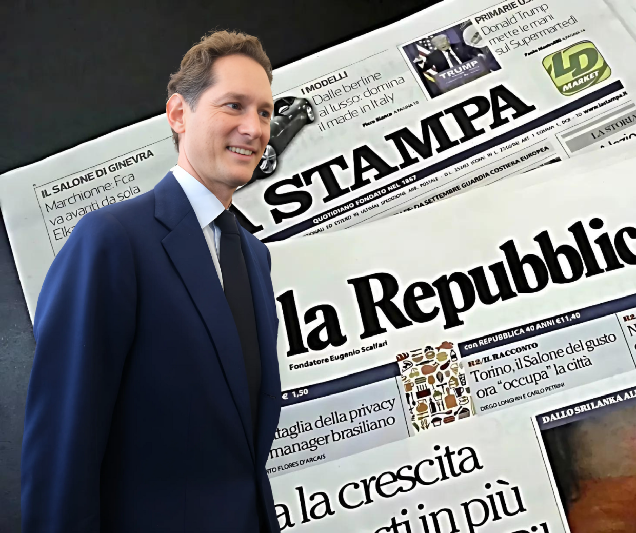 Terremoto editoria: John Elkann lascia Gedi. La Stampa in vendita?