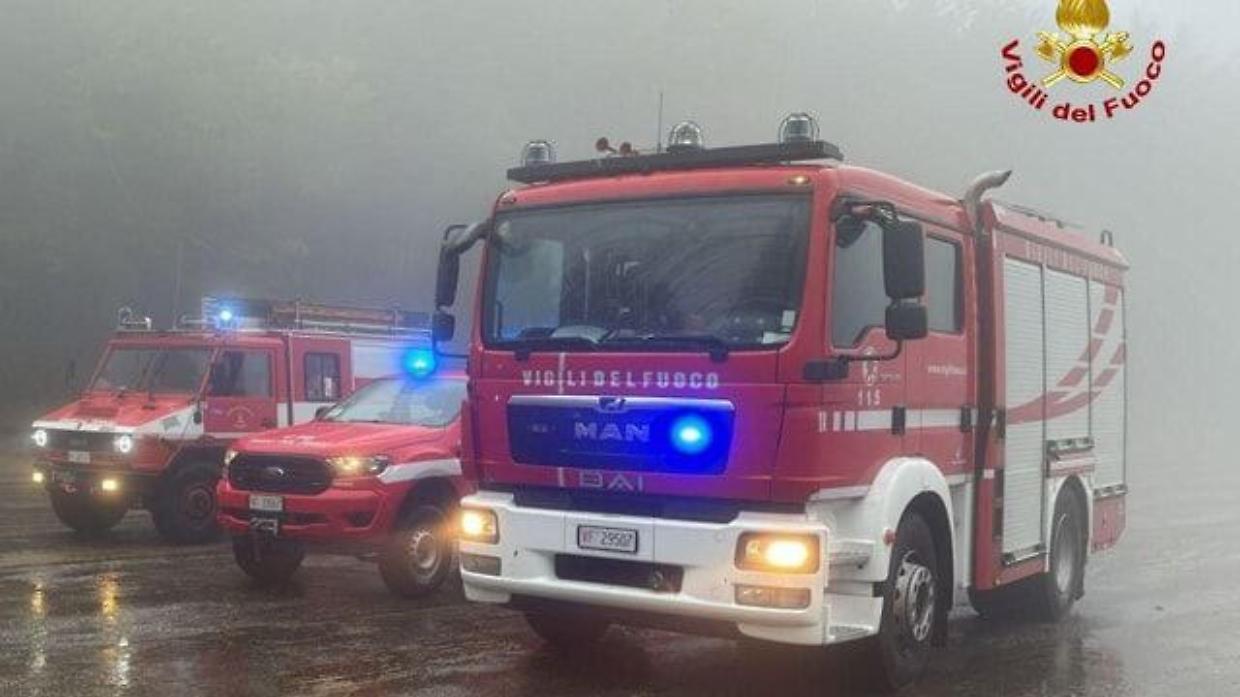 Sorpreso dalla piena del fiume Stura, salvato dai vigili del fuoco