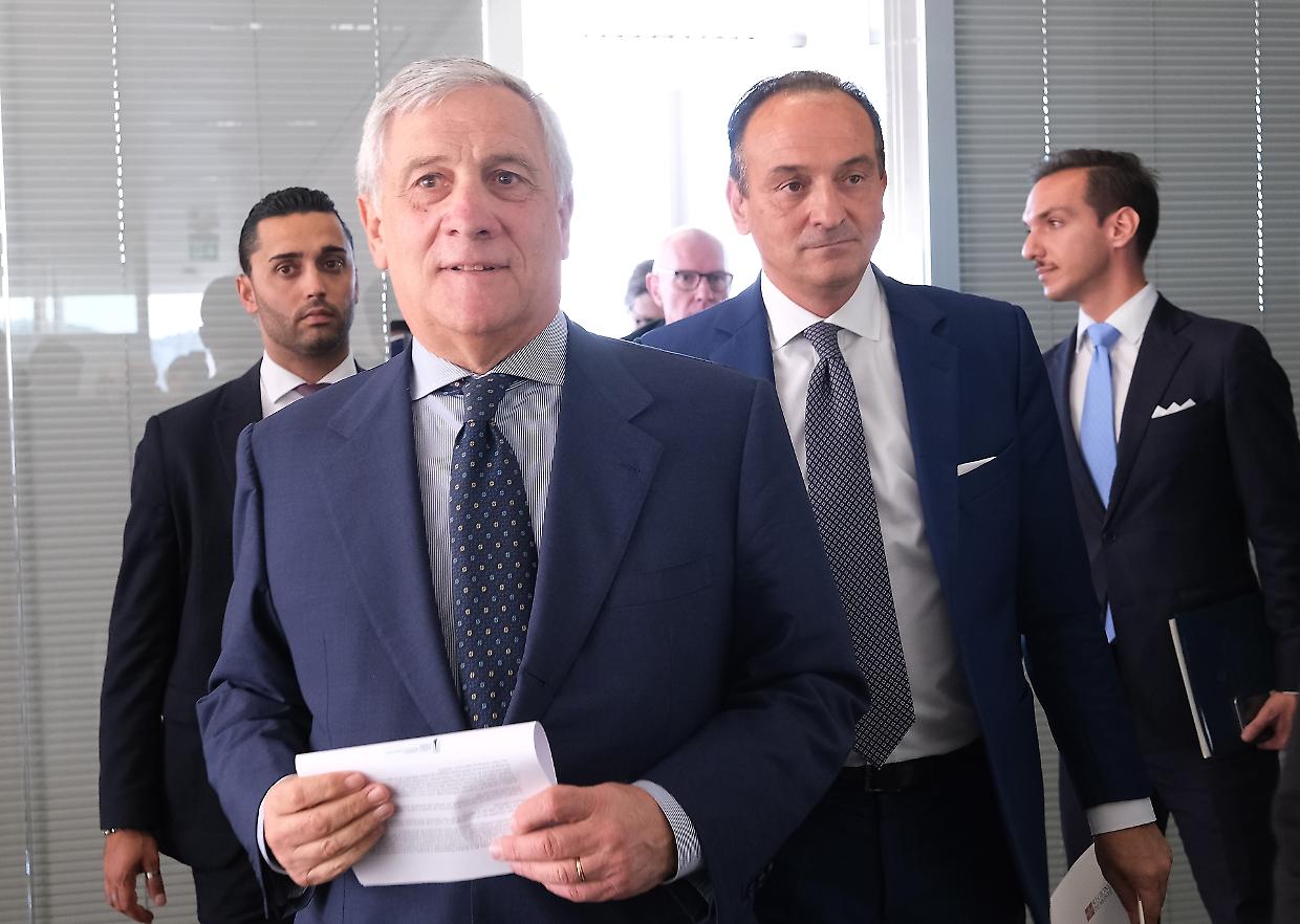 Antonio Tajani e Alberto Cirio