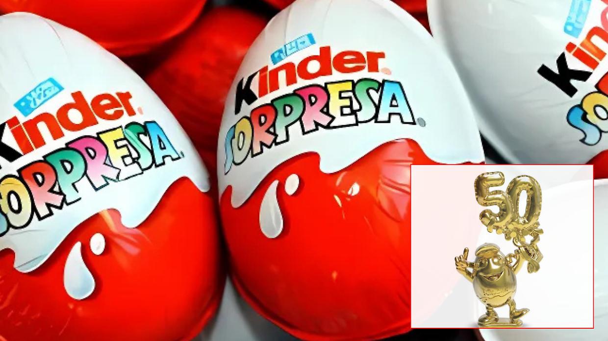 Kinder Sorpresa celebra 50 anni con un concorso da sogno stile Willy Wonka: ecco come partecipare!