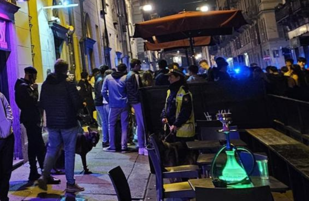 Cocktail (anche) a ragazzine di 13 anni: sequestrati tre locali del centro di Torino