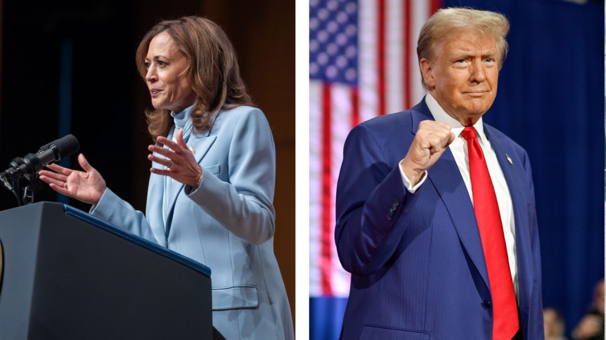 Kamala Harris e Donald Trump (Fonte Instagram)