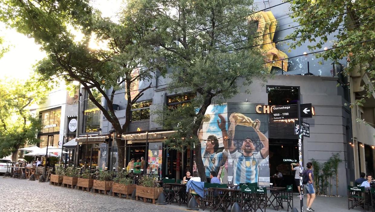 Il quartiere di Palermo Soho a Buenos Aires