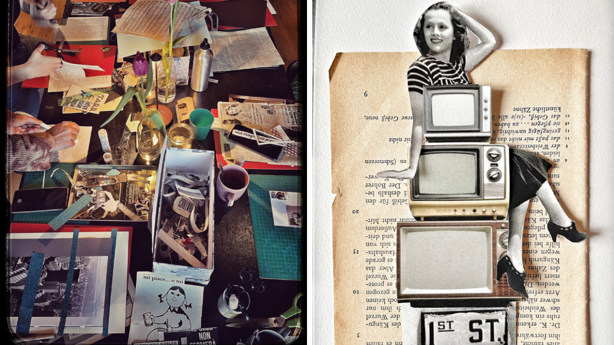 Laboratori Creativi ad Alba: Un Viaggio tra Collage e Fantasia