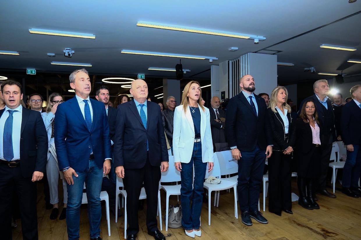 La festa per i due anni di Governo Meloni 
