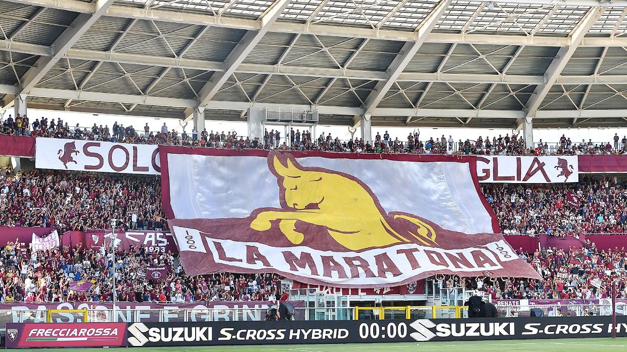 Un'immagine della curva Maratona