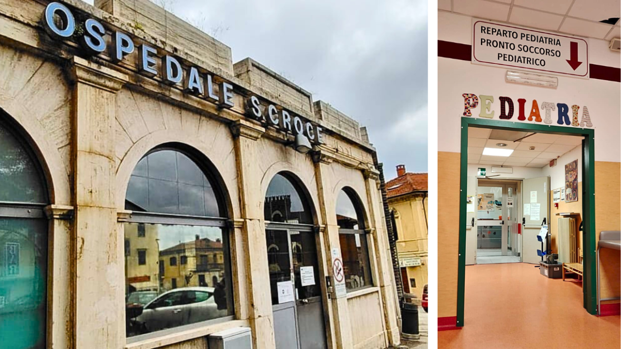 Topi in ospedale, chiuso il reparto di Pediatria del Santa Croce di Moncalieri