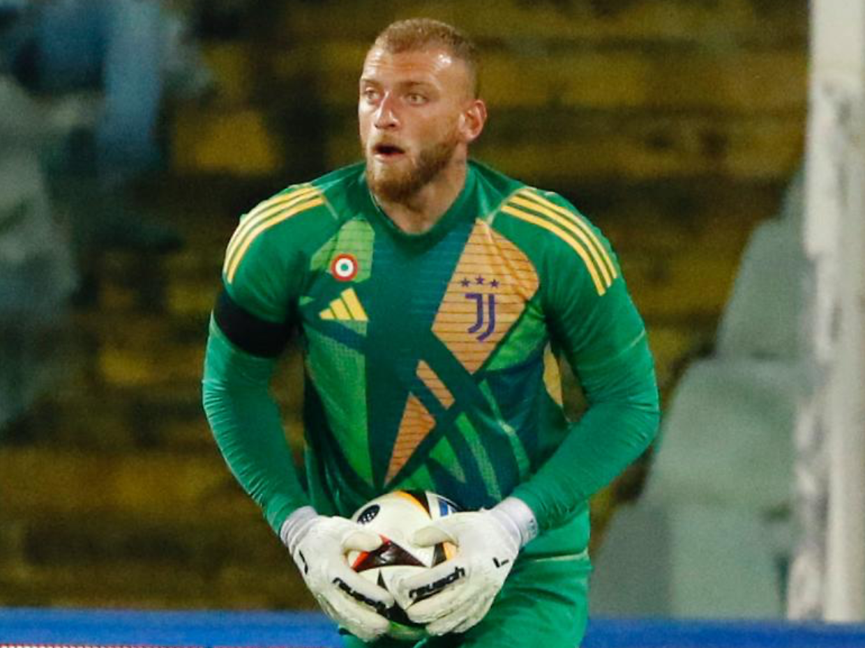 Il nuovo portiere della Juventus, Michele Di Gregorio