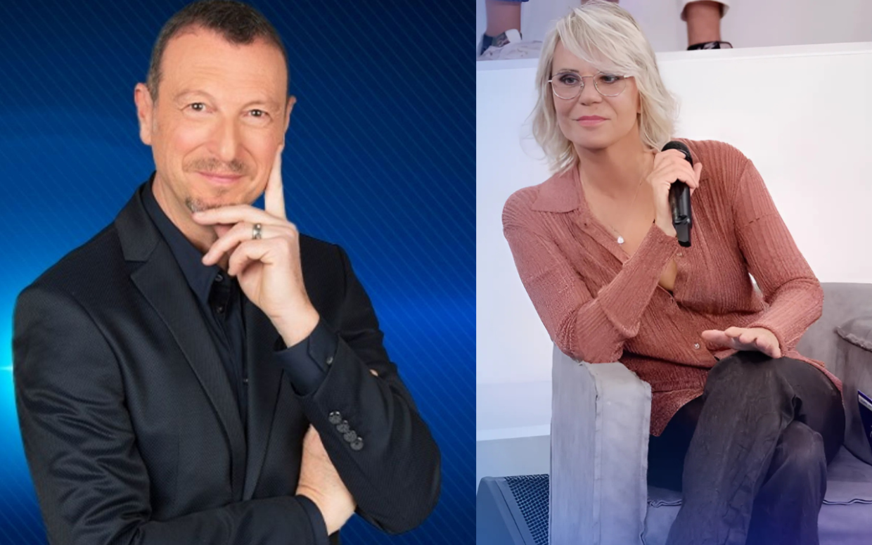 Amadeus e Maria de Filippi
