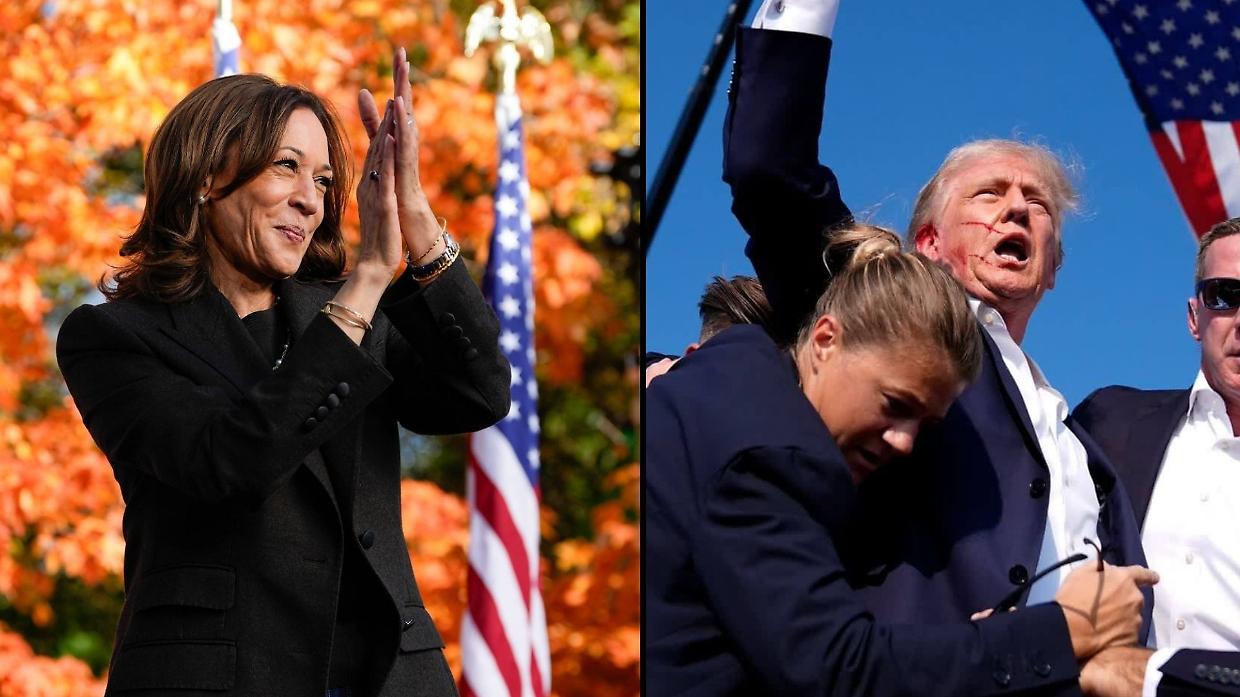 Kamala Harris e Donald Trump