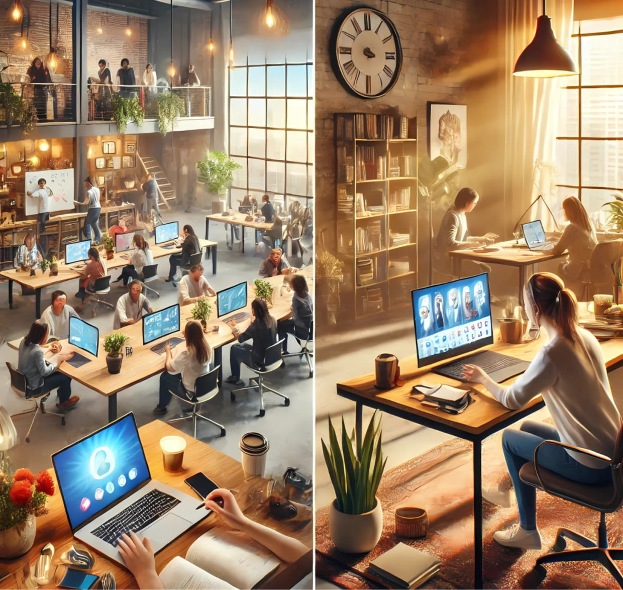 Coworking o smart: ecco perché in ufficio non si torna