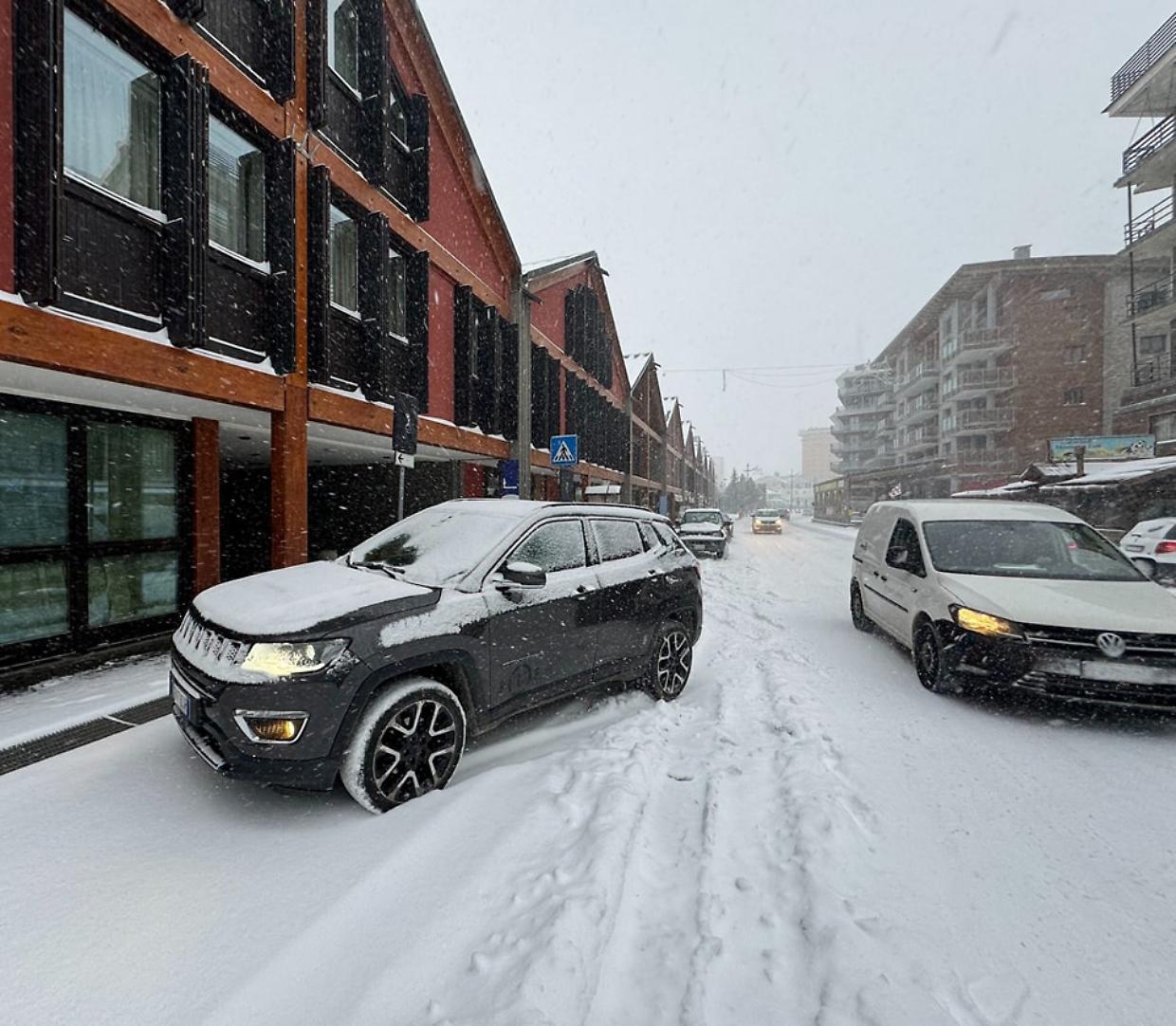 La neve al Sestriere
