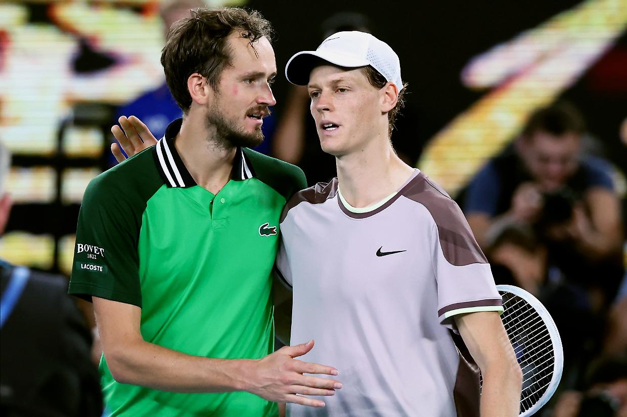 La diretta del match tra Jannik Sinner e Daniil Medvedev