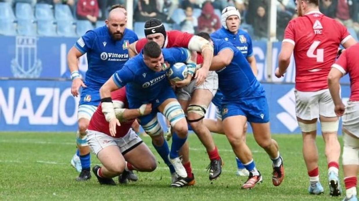 Gli azzurri sono arrivati a TorinoAttesa per la sfida agli All Blacks