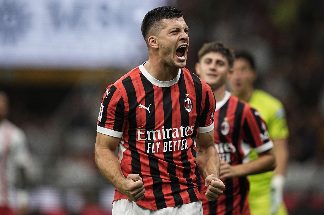 Luka Jovic, attaccante del Milan, tra i profili seguiti dal Toro