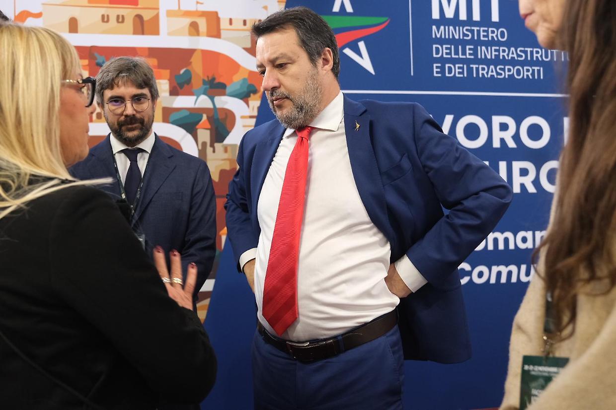 Matteo Salvini all’assemblea Anci