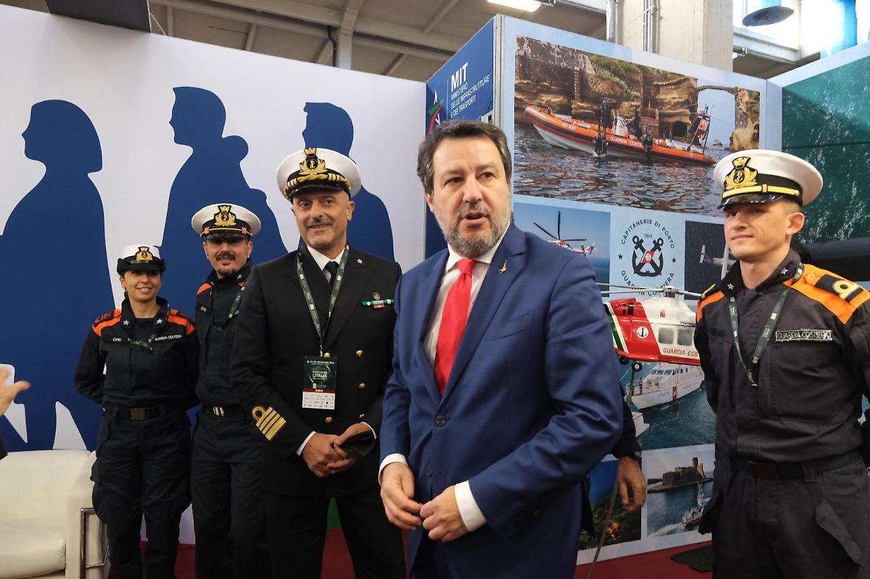 Salvini al Lingotto Fiere