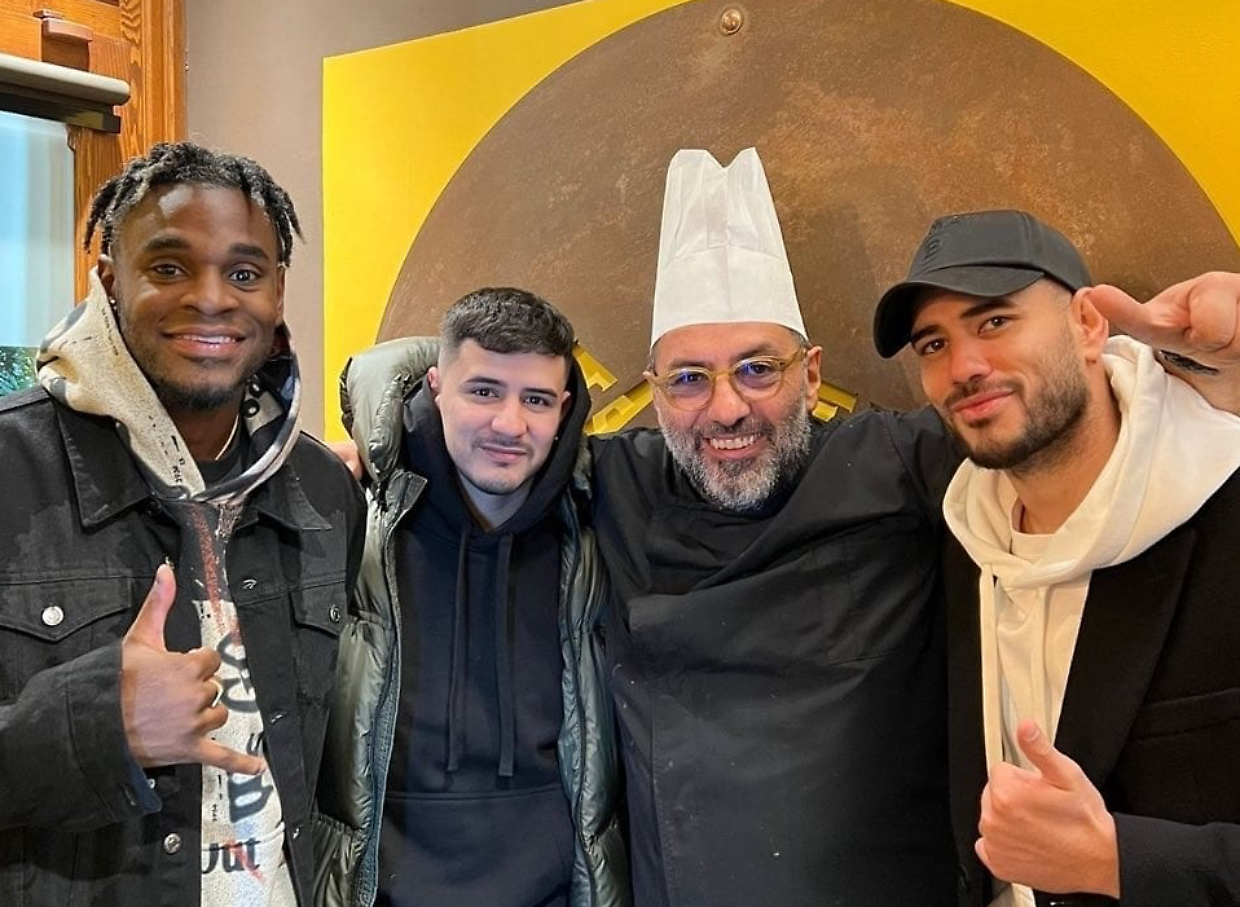 I due attaccanti del Torino, Zapata e Sanabria, a cena a "Casa Fiore"