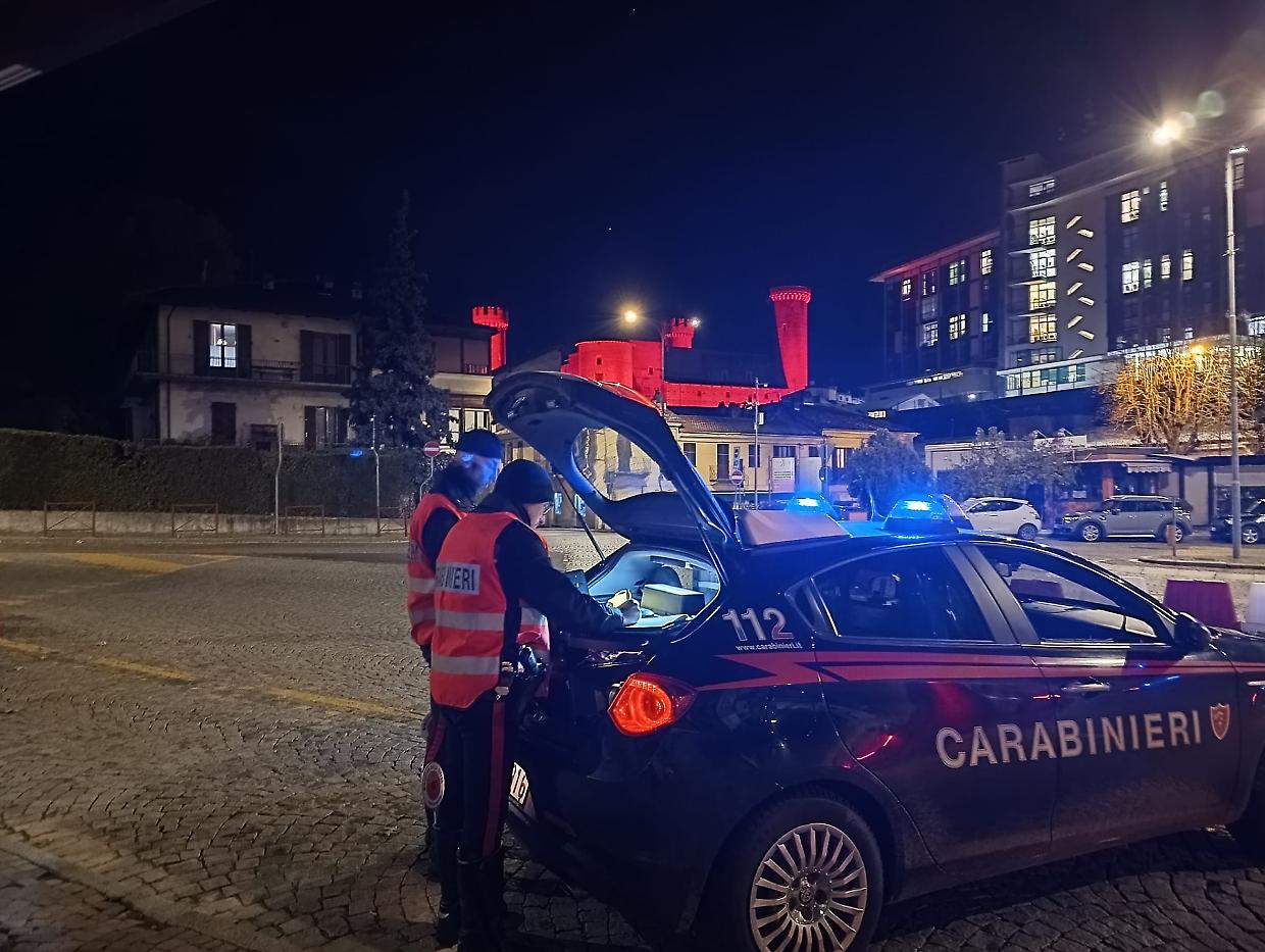 Controlli straordinari dei carabinieri ad Asti: numerose multe rilasciate già a marzo