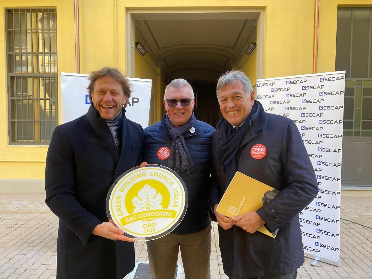 Il complesso di edilizia sociale di corso Racconigi ottiene la  certificazione Gbc Condomini Gold