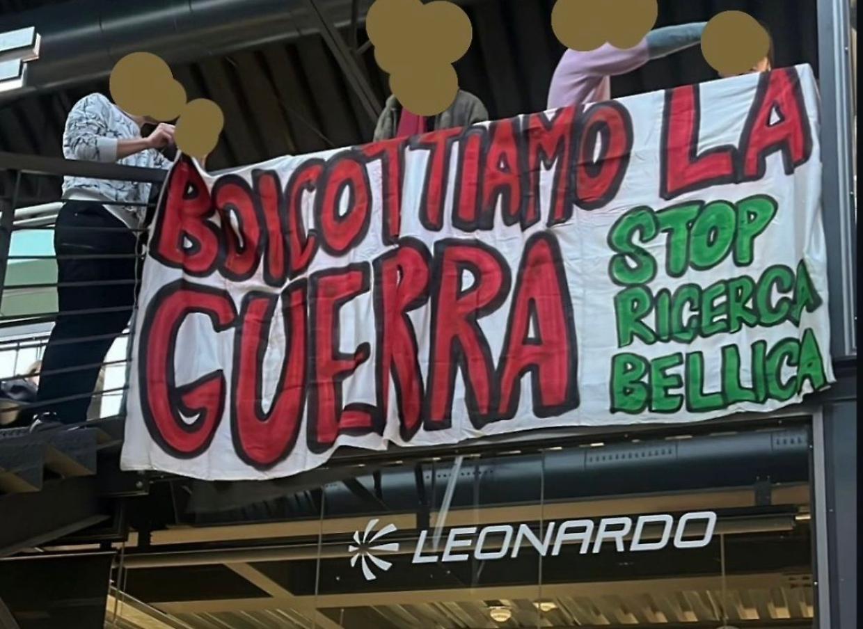 A Torino i Pro Pal occupano Leonardo Lab alle Ogr Tech