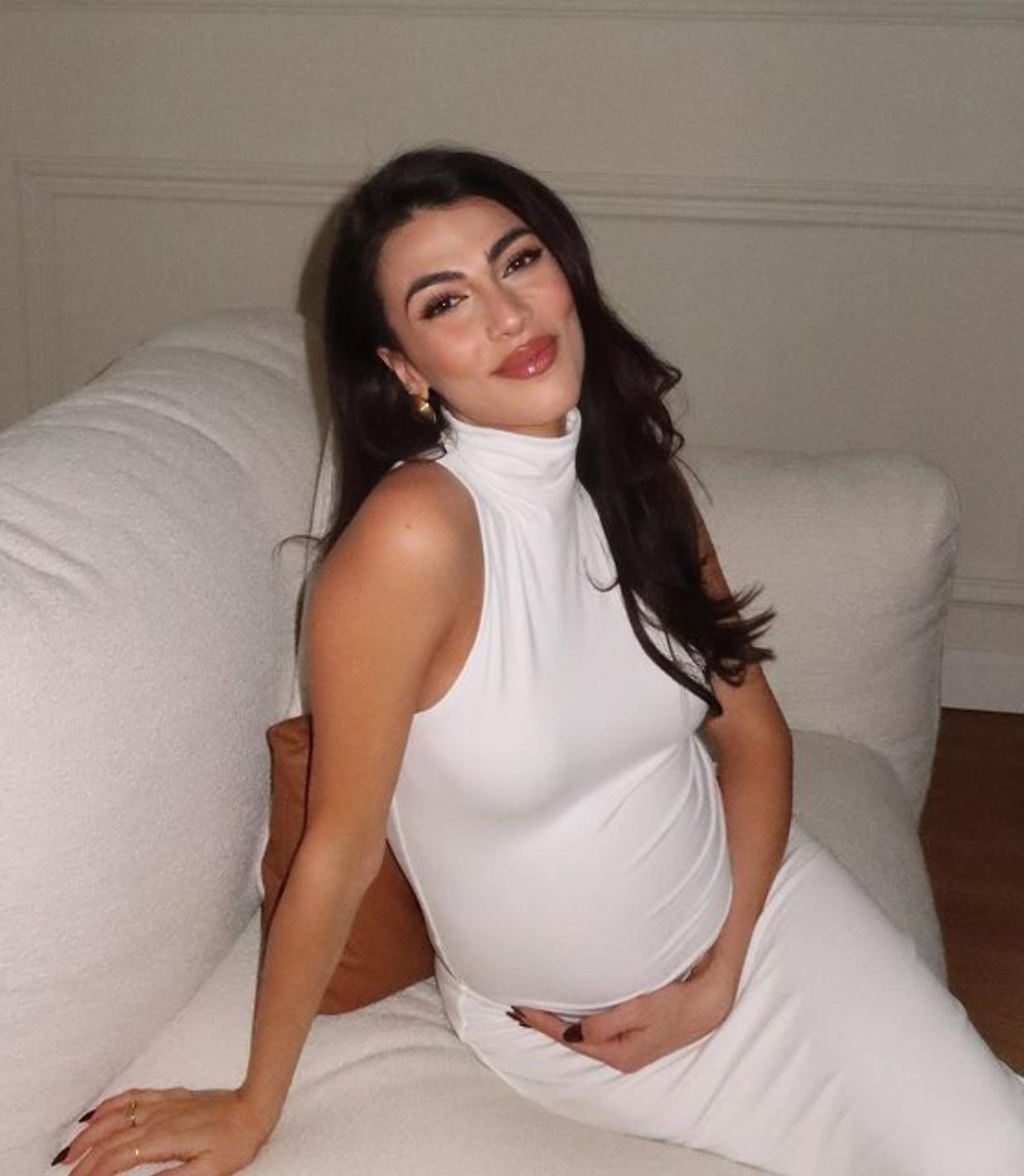 Giulia, emozione di diventare madre