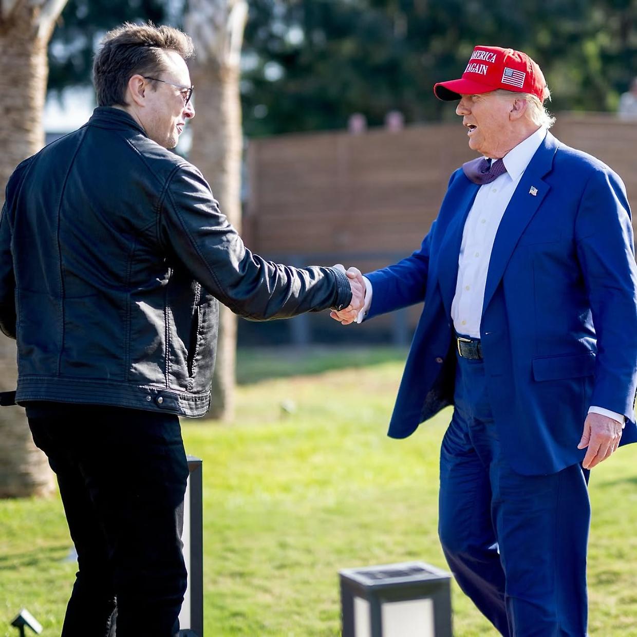 Elon Musk e Donald Trump (Fonte Instagram)
