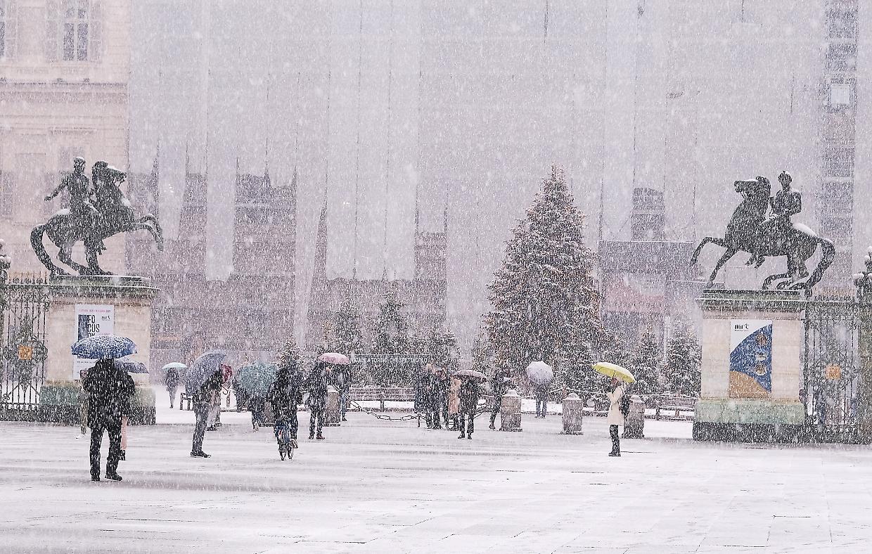 La neve a Torino rischia di diventare un evento sempre più raro
