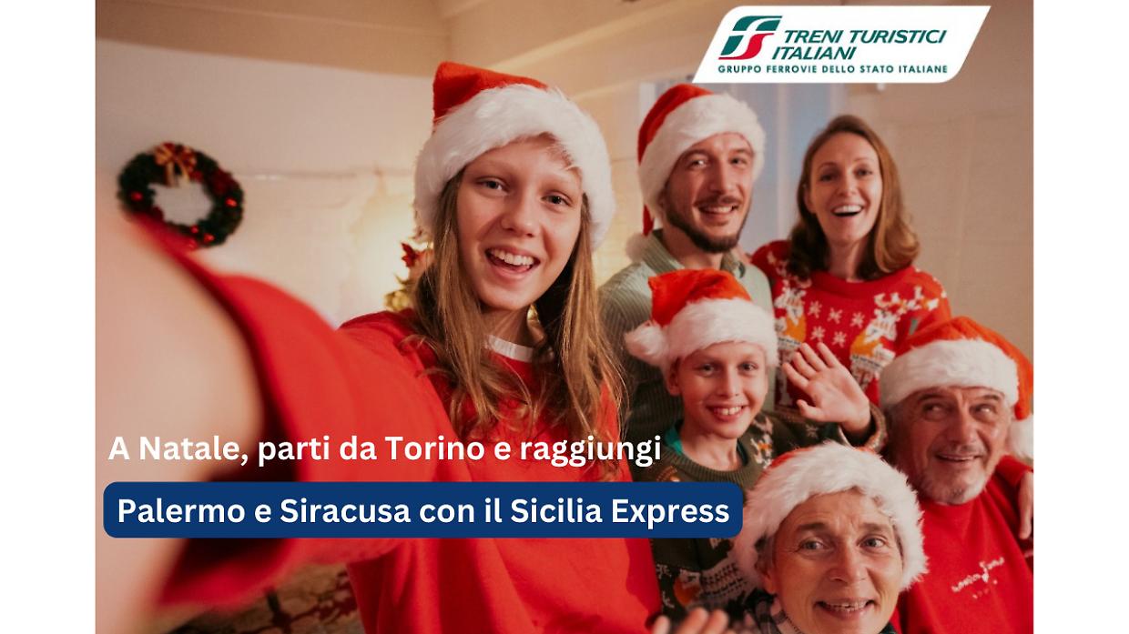Sicilia Express: il treno delle feste che ti porta a casa con stile