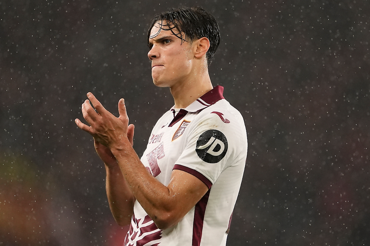 Il centrocampista del Torino, Samuele Ricci (foto LaPresse)