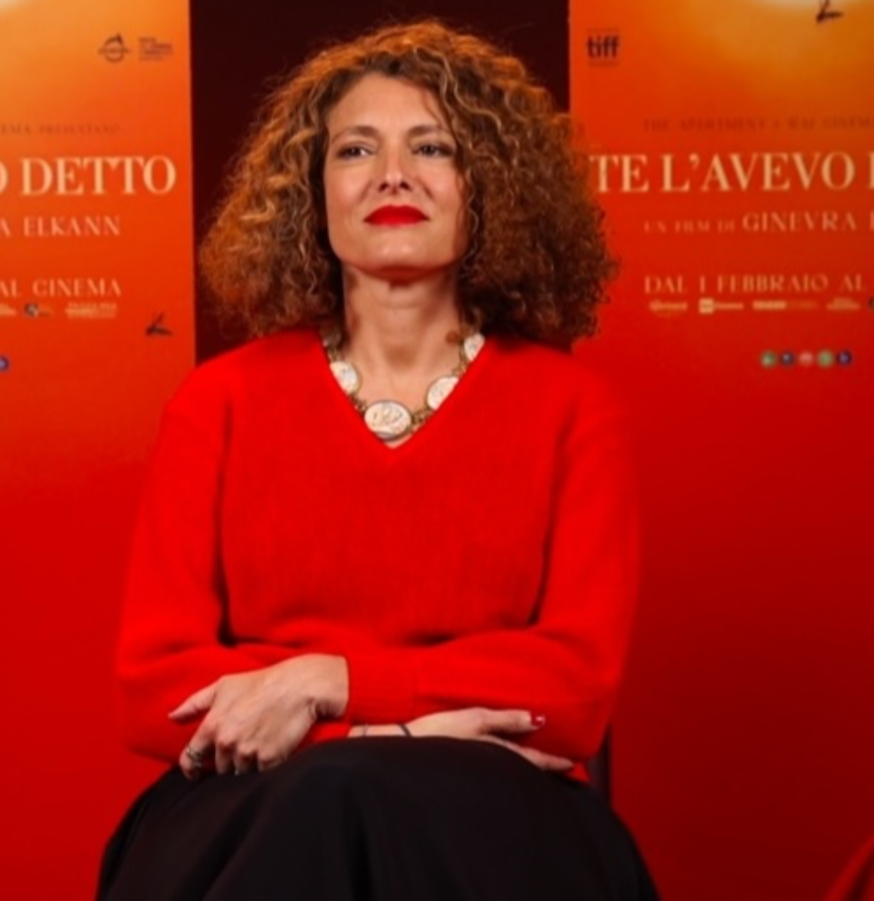 Ginevra Elkann e il bacio sulla Panda