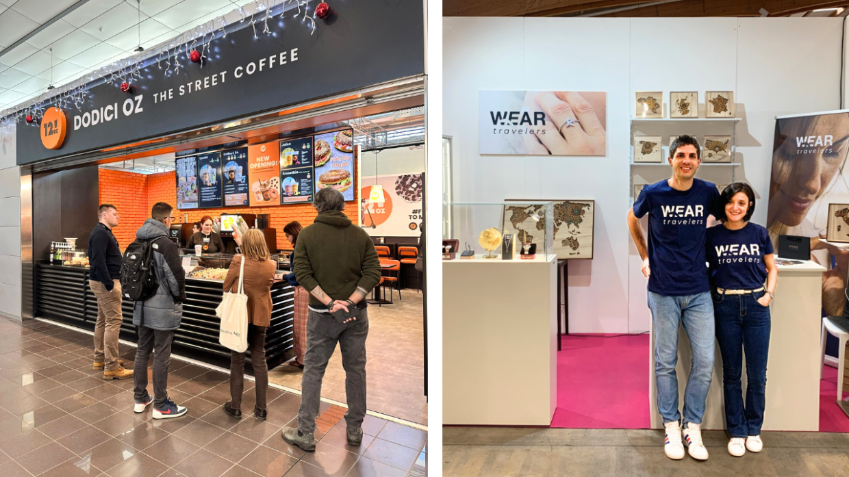 Tra gioielli e caffè, ecco i nuovi negozi dell'aeroporto di Torino Caselle