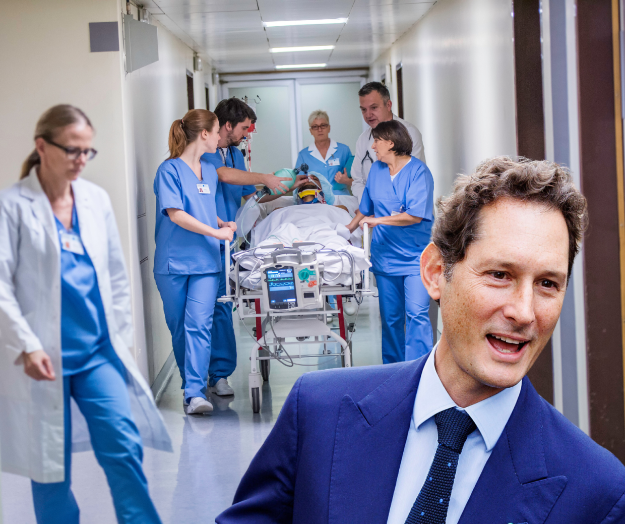 Il Risiko della sanità: John Elkann compra un (altro) ospedale