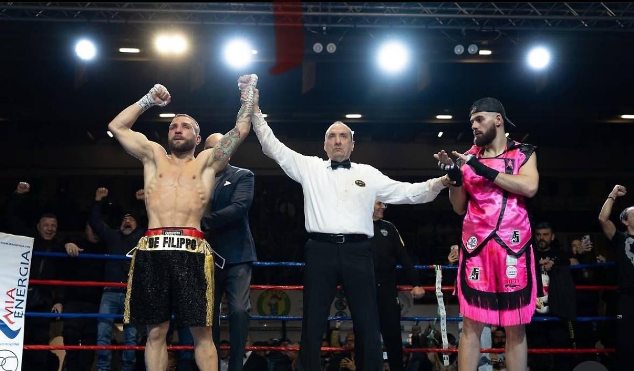 Andrea Fontana battuto da Michele De Filippo per il titolo italiano dei welter: «Lui è stato più bravo di me»