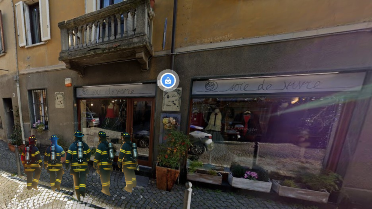 Chieri: principio d’incendio in un negozio, scatta l’evacuazione