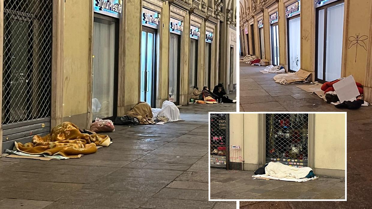 Dormitorio a cielo aperto sotto i portici del centro: «Questa ormai è zona franca»