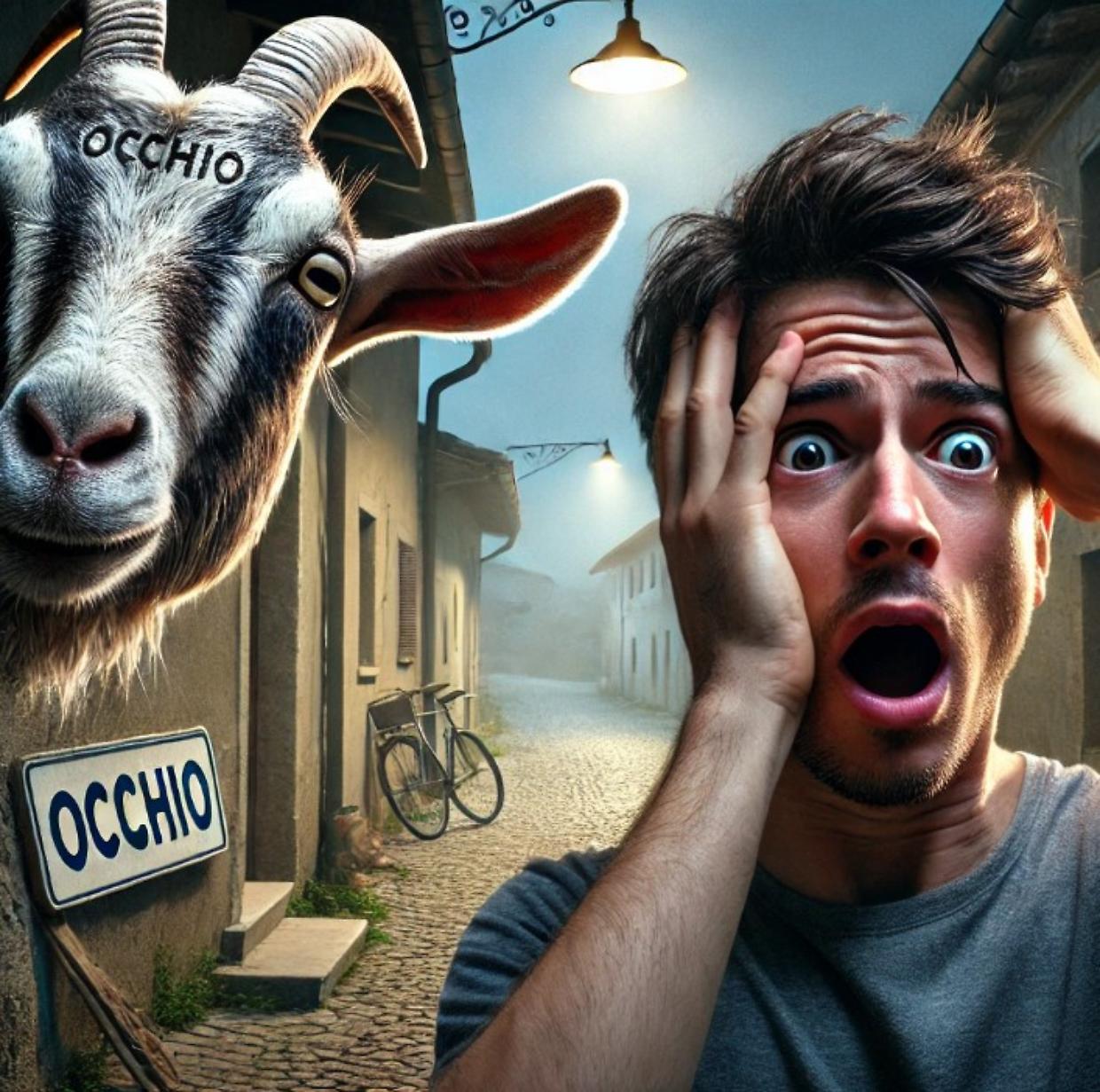 Testa di capra e scritta "occhio": inquietante scoperta a Chivasso