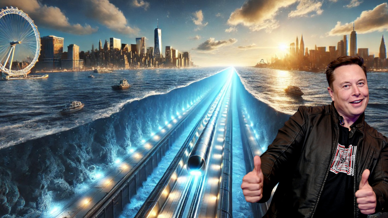 Viaggiare tra New York e Londra in 54 minuti? Il sogno di un tunnel transatlantico torna a far parlare di sé