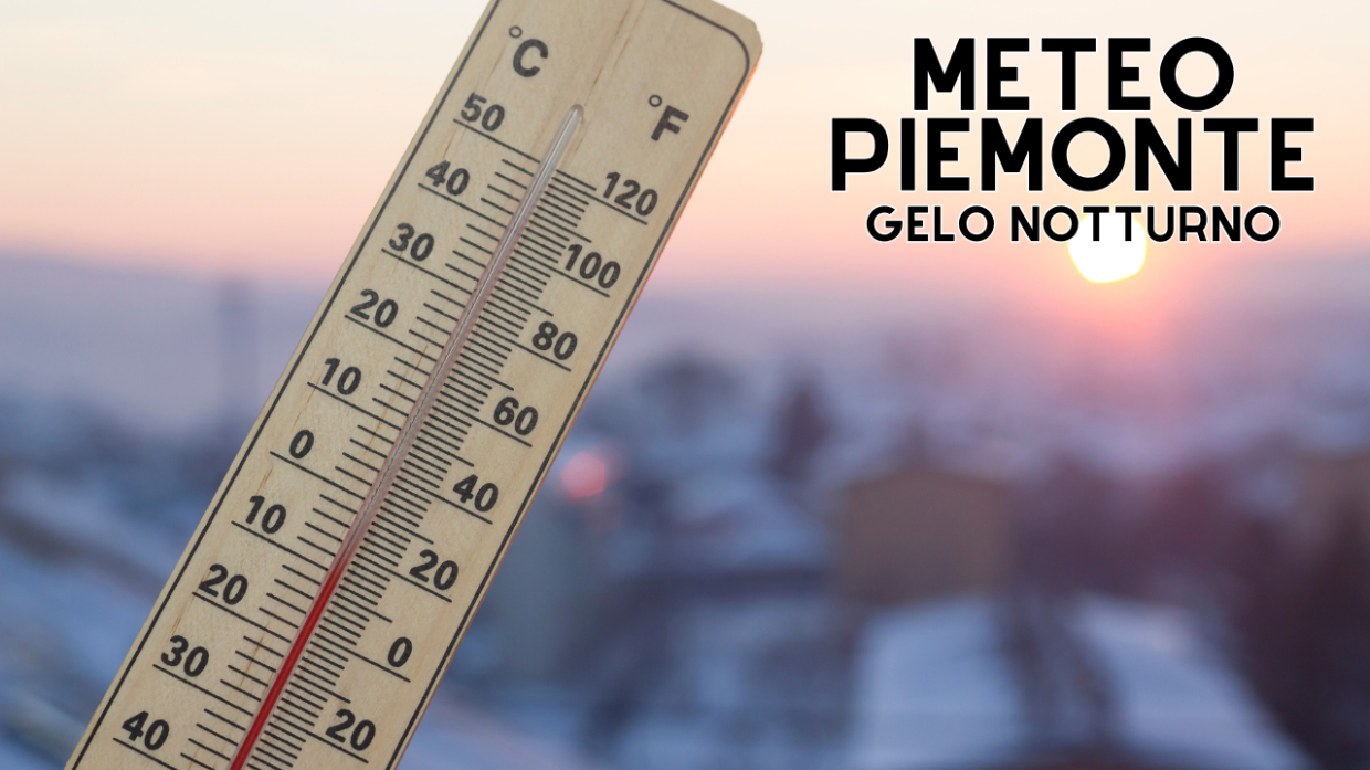Notti gelide in Piemonte, in pianura temperature in picchiata fino a -10 gradi. Ma di giorno...