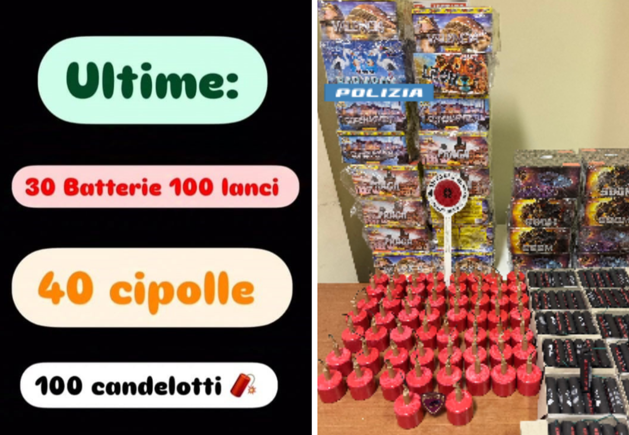 «Volete bombe carta e candelotti?»: così i botti di Capodanno si ordinano su Telegram