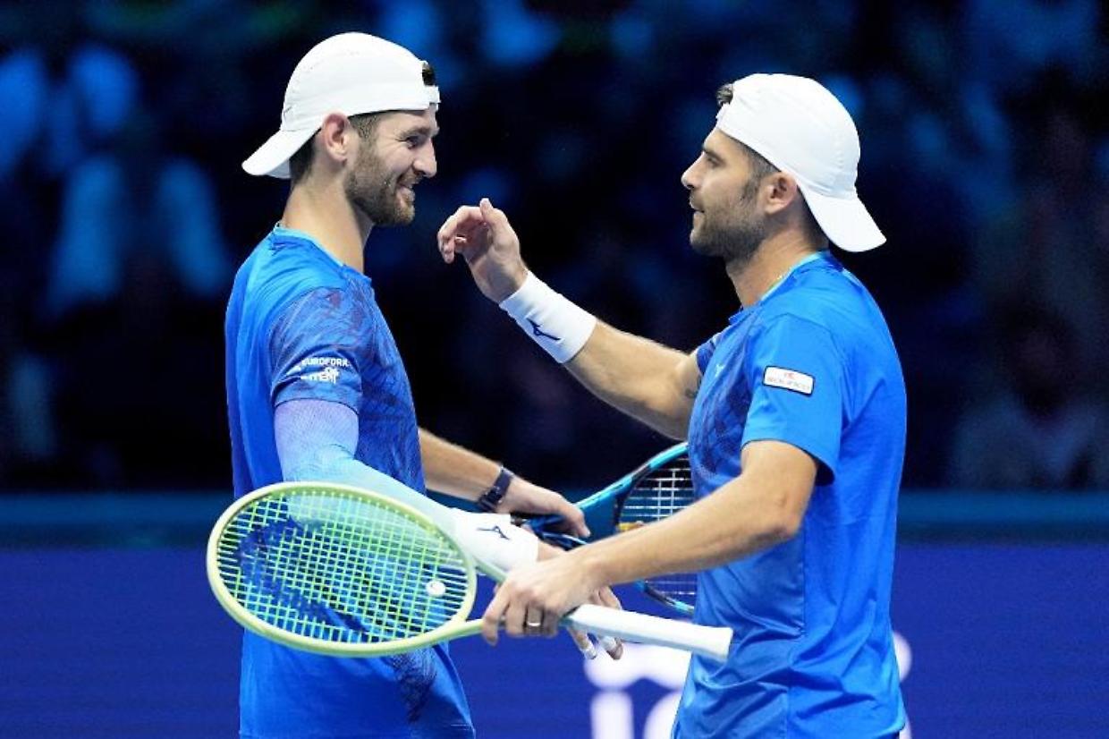 Andrea Vavassori e Simone Bolelli da urlo, battono i n. 1 Arevalo e Pavic e sono in finale ad Adelaide