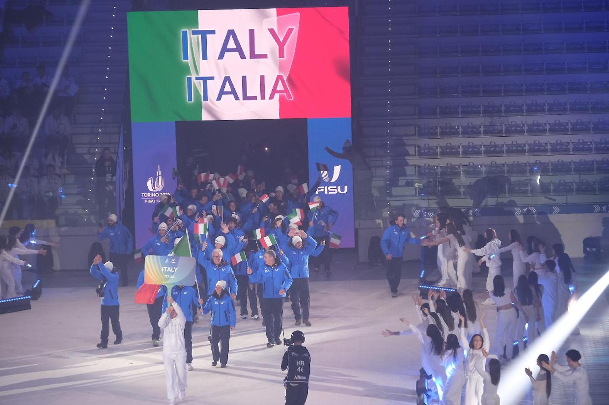 La cerimonia inaugurale ha aperto ufficialmente le Universiadi di Torino 2025 