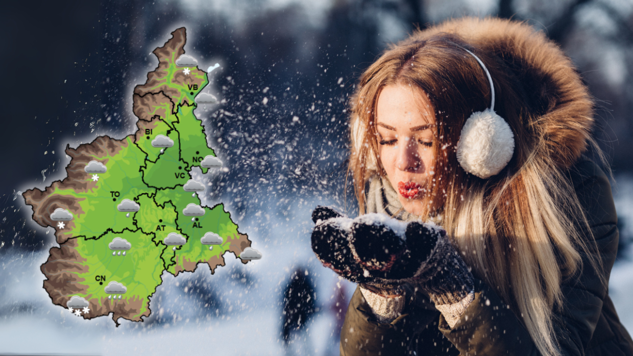 Meteo Piemonte, risalgono le temperature e ritornano neve e pioggia. Ecco le previsioni del tempo 