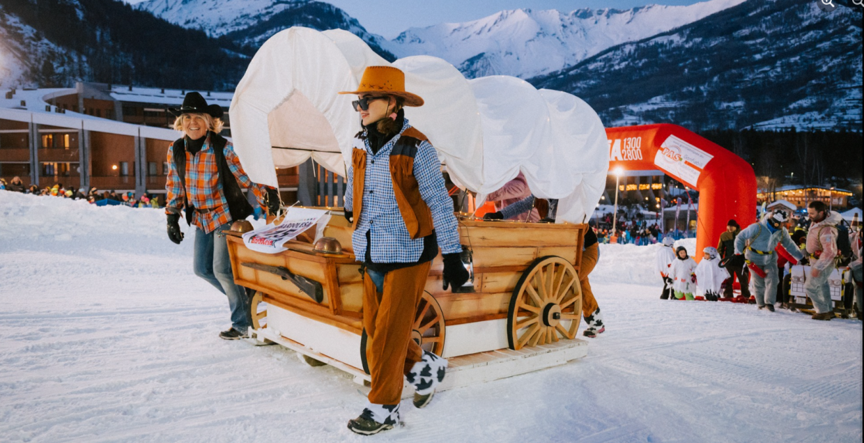 Bardolesa 2025: la gara delle slitte più pazze del mondo a Bardonecchia