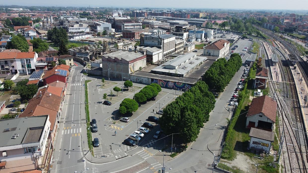 Abbattimento muro Settimo