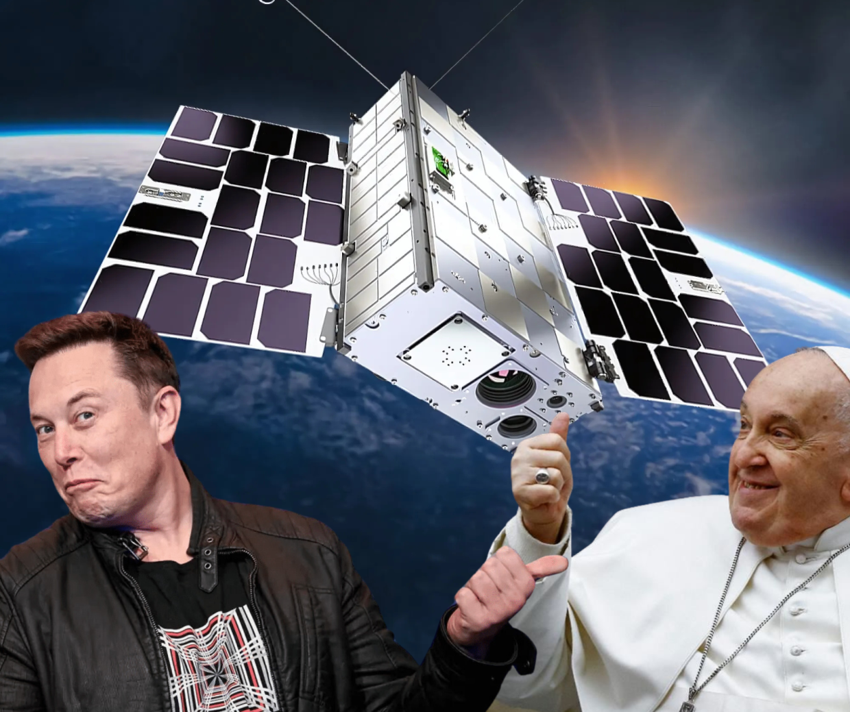 Da Musk a Papa Francesco, così i satelliti Made in Torino conquistano lo spazio 