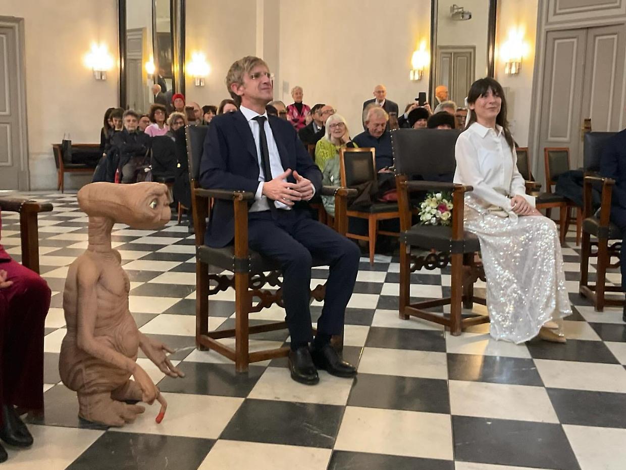 Davide Monopoli e Silvia Casolari